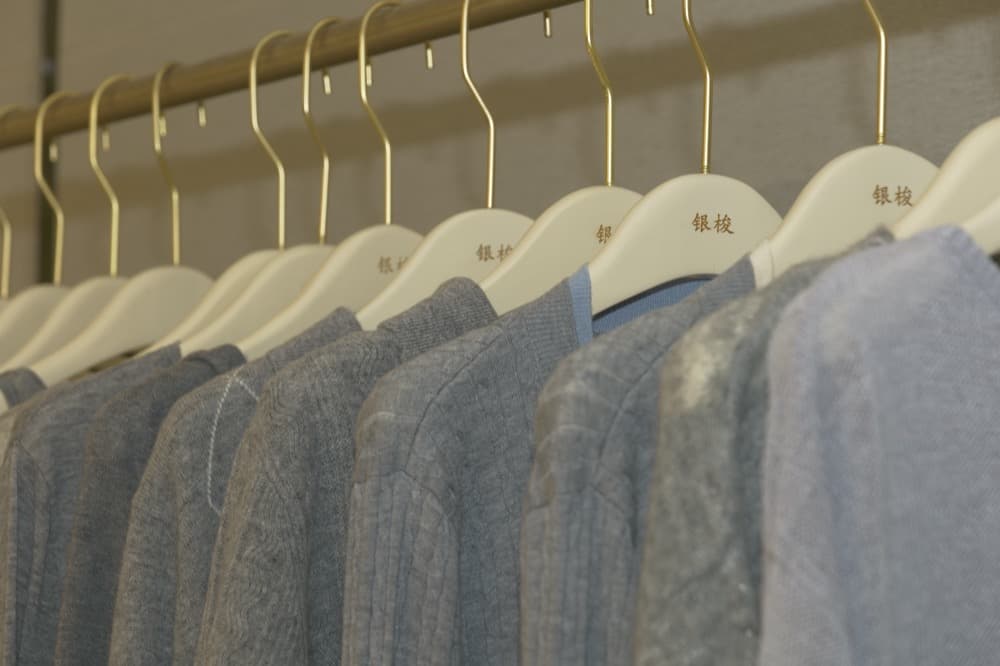 Blue knitwear collection