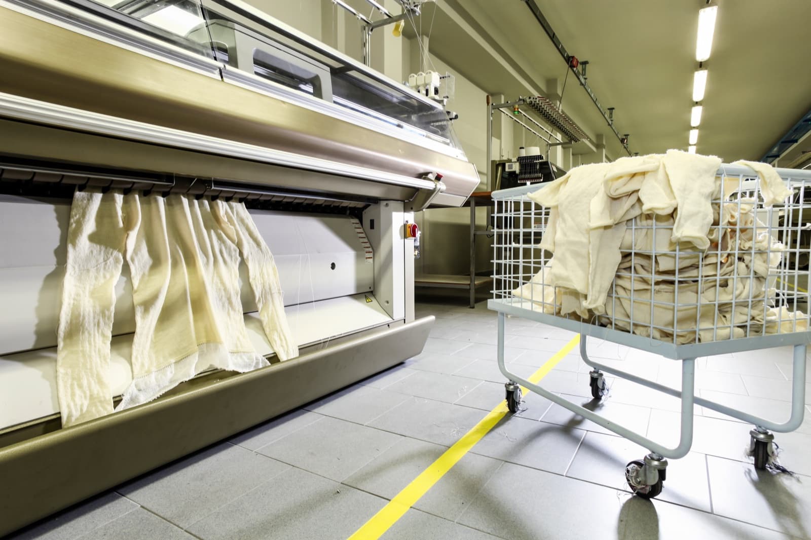 Stoll CMS machines row